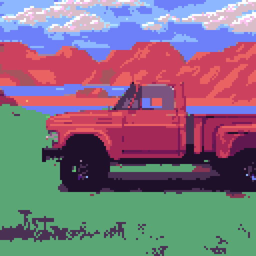 red truck