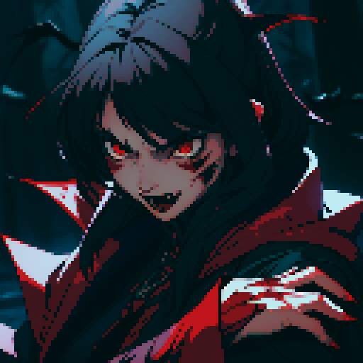 blood splatter, vampire attack, dynamic, vampire claws, vampire fangs, blood