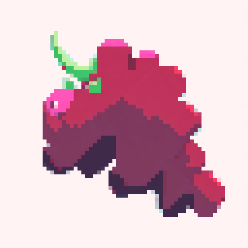 pixel art with a white background 