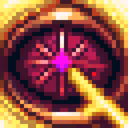 colourful pixelated assault riffle