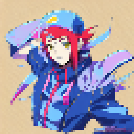 Anime, cyberpank, realistic,Iran man,ex