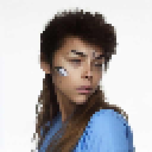 all super hero face in my face