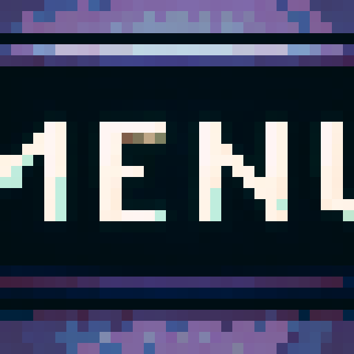 grim vampire hunter, intense gaze, red eyes, fangs bared, blood-stained teeth, vampire bat symbol, dark background, pixelated, detailed shading, menacing aura, skill icon, 32x32 pixels, sRGB colors, close-up view, UI style