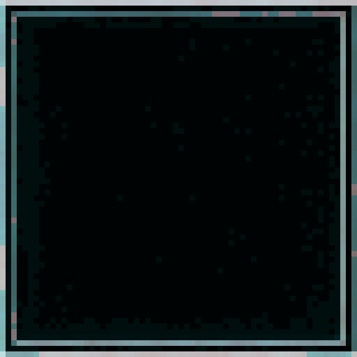 2d, pixel art, detailed border, vibrant background with shades of red and orange