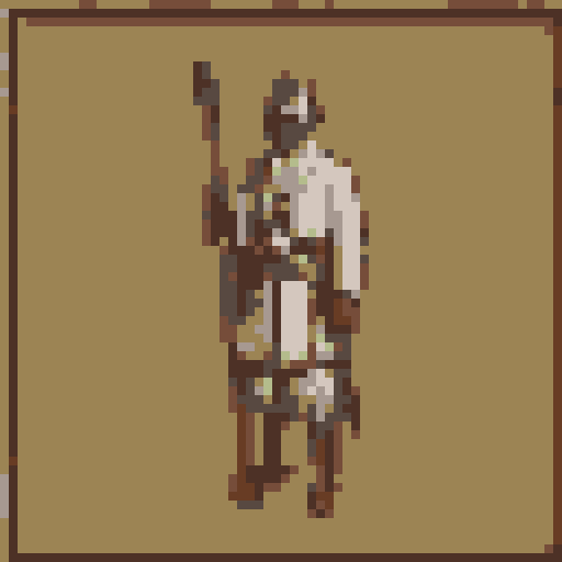small fantasy icon of ratman archer for use in a fantasy wargame