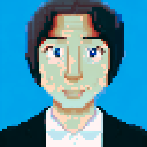 Turning real people into cartoon characters or Quadratic character