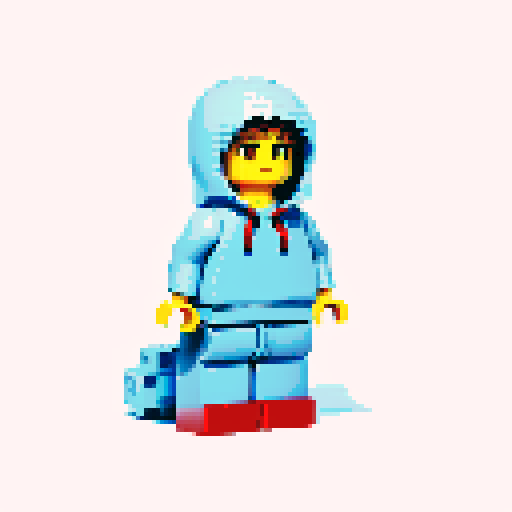 hoody pixel lego