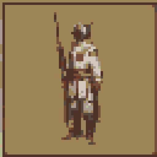 small fantasy icon of ratman archer for use in a fantasy wargame