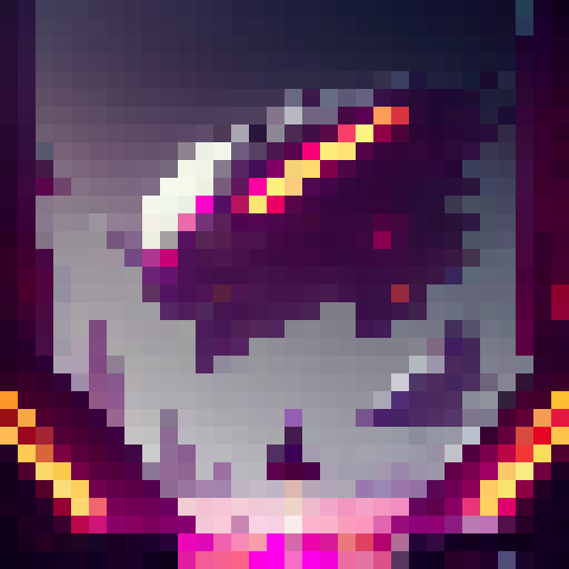 "Create a sleek, cyberpunk-inspired gamer logo featuring a bold red and black color scheme, with a futuristic tinted effect that pops off the screen."