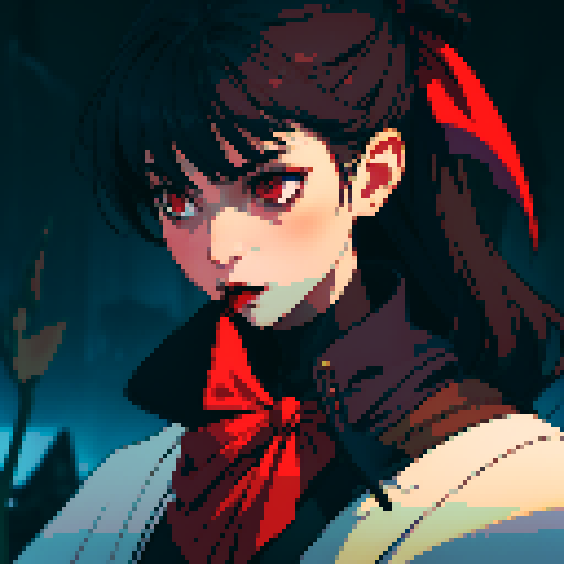 vampire sucking blood from a person's neck