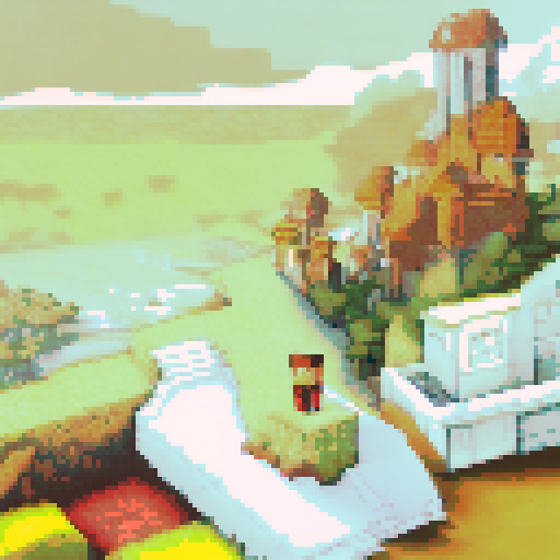 On the main screen, the notch is the creator of minecraft. The background is taken from minecraft