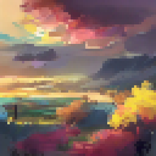 Jubilee's sun-kissed landscape portrait features lush greenery, rolling hills, and a brilliantly shining sun.