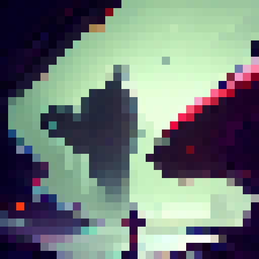 "Create a sleek, cyberpunk-inspired gamer logo featuring a bold red and black color scheme, with a futuristic tinted effect that pops off the screen."