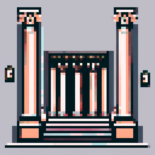 royal chamber, kingdom. throne, columns