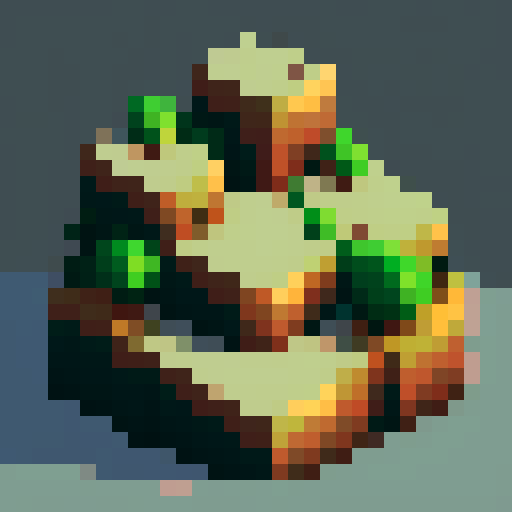 stone rock, black outline, casting shadows