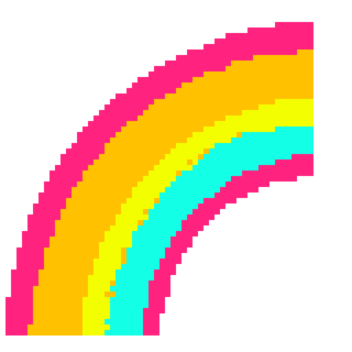 pixel art with a white background 