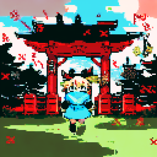 take reference image and  change the red gate to gold gate