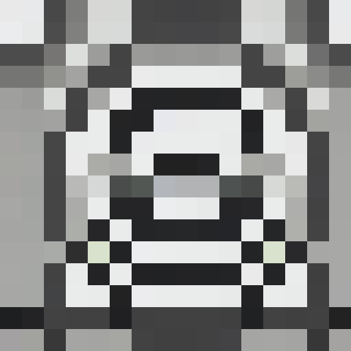 simple, old rusty gear centered on a white background