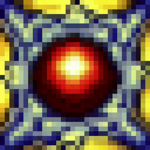 Shaman performing a ritual dance under a full moon, surrounded by glowing mushrooms and a snake coiled around their arm, depicted in 32x32 skill art.