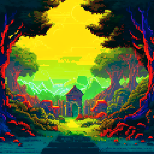 a series of spooky backgrounds featuring graveyard, mist, lantern, trees, moon, clouds