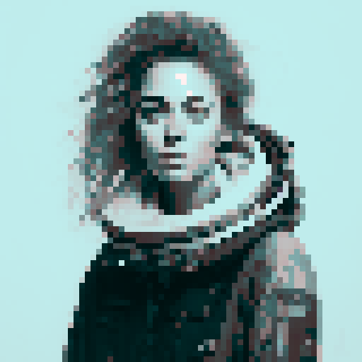 PORTRAIT in black and white