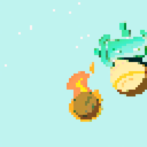 Pixel art background from space