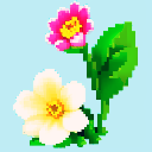 clear background with a single flower
