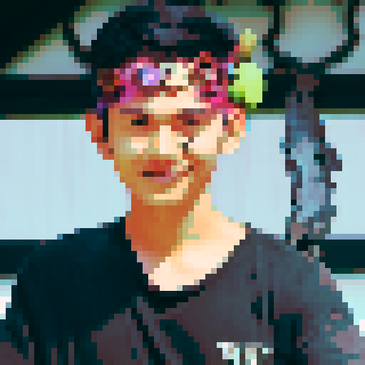 Black-haired, bespectacled, lightning scarred wizard, holding a wand with a determined expression, surrounded by fluttering pages of spell books and magical creatures, all rendered in an anime art style