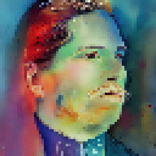 Vibrant, rainbow-colored wildflowers bloom against a majestic mountain range backdrop, rendered in both landscape and portrait styles.