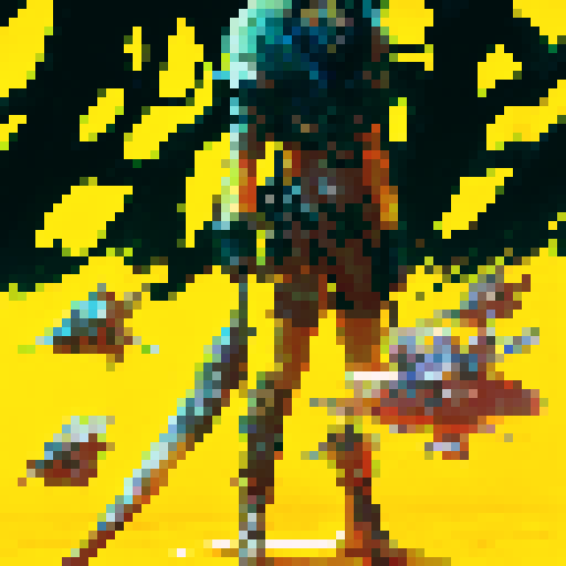 A bloody bastard sword