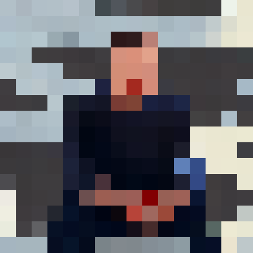 game icon, pixel art, close up, 16x16, neutral expression, person, portrait, vibrant colors, detailed shading, retro aesthetic