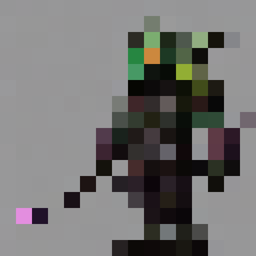 goblin warrior, cartoony proportions, black outline