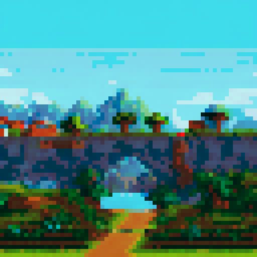 game like retro 8bit world with NPC characters on the map

