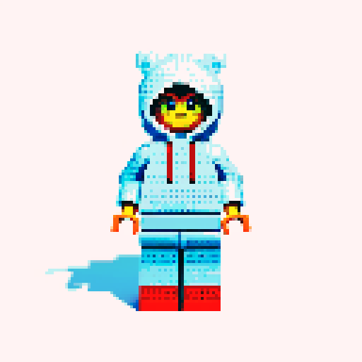 hoody pixel lego