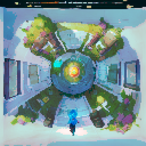 A spaceship space as shown on downloaded picture. It is an inside walkthrough of spaceship 