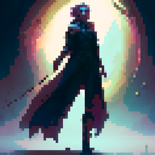 cursed staff with glowing red colors, emanating evil magic, in a fantasy RPG style