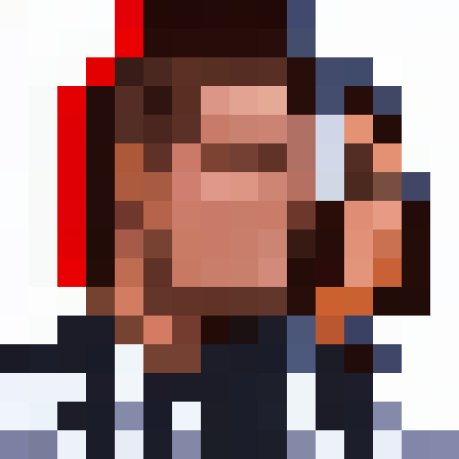 Andrew Tate and Tristian Tate in their Bugatti chiron, pixel art