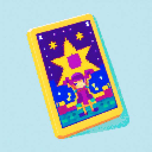 The Star tarot card.