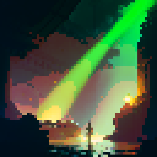 A Slime in a dark fantasy stone brick wet sewer tunnel with oil lamps and muddy water.
Muddy water splashes around a large, slippery, green Slime as it navigates through a dimly-lit, stone brick sewer tunnel adorned with flickering oil lamps.