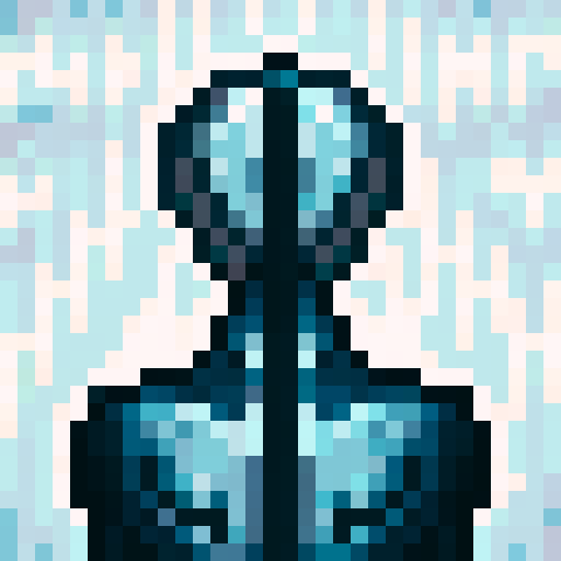 helmet with intricate detailing, shining metal, game icon style, 32x32 pixel art, vibrant sRGB colors, skillfully crafted, close up shot, portrait orientation, armored warrior