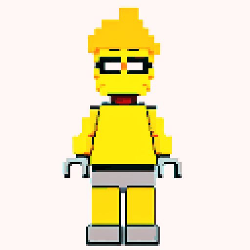 Simpons lego pixel