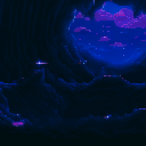 twinkling stars, vibrant colors, sRGB, pixel art, cosmic backdrop, sprawling landscape