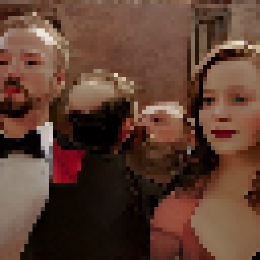 the guy kissing the girl on lips