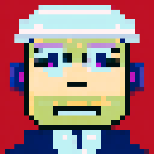 Fill canvas with a galaxy background using dark blues, purples, and stars. Place a white astronaut silhouette in the center of the canvas