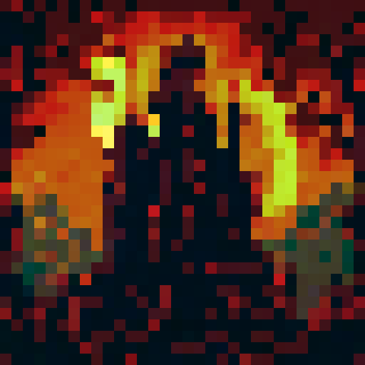 The Interior of a Vampire's Mansion, dusky and horrid, an full horror show.