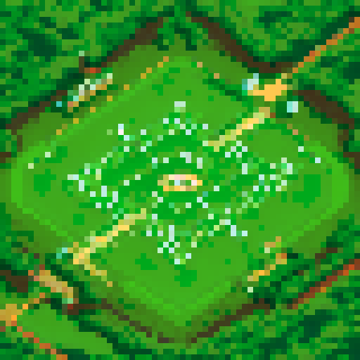 Green and lush, the NFL field stretches out before you, with a vibrant crowd of pixelated fans filling the stands in the background