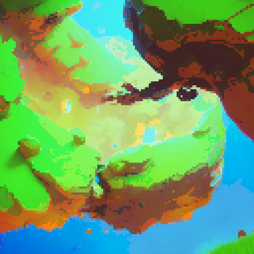 Trees, dark outlines, game asset, simple