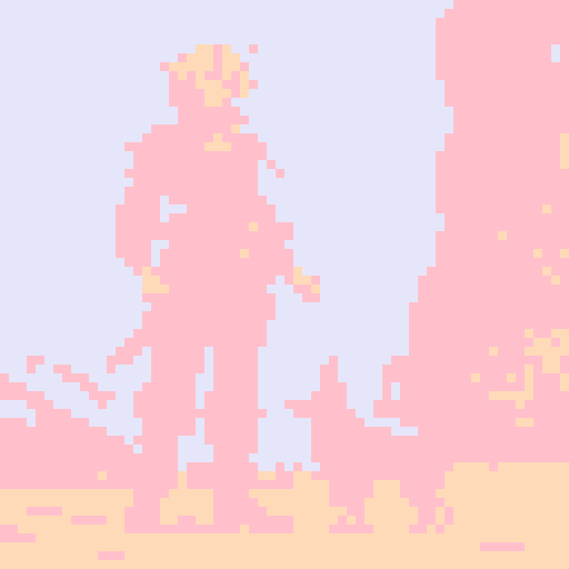 Standing German Shepard