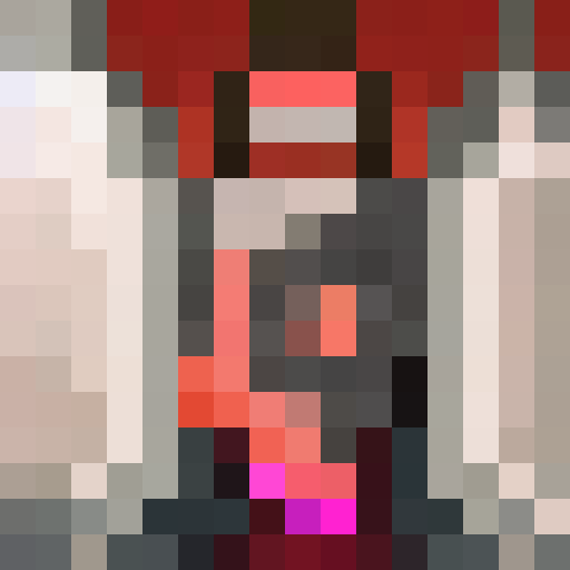 misty mountains with a bright pink sunrise, reflected in a serene lake surrounded by tall pine trees and a cozy cabin in the middle of the forest