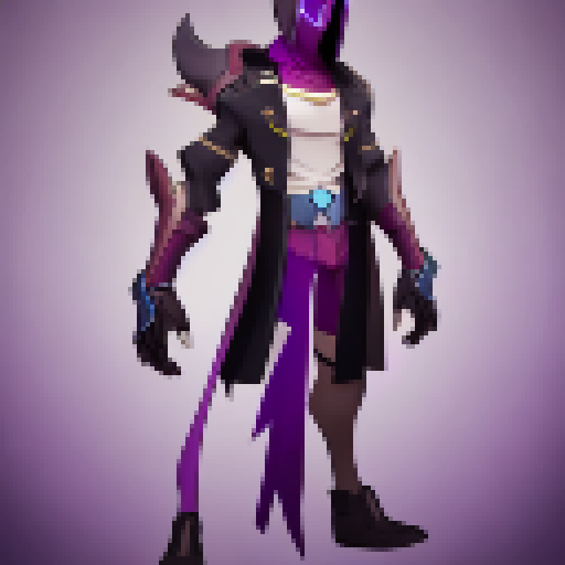 Jhin from league of legends, full body, canon style, with mask on
